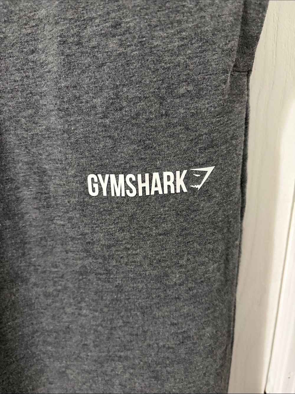 Gymshark Mens Joggers Grey Ankle Zip Sweatpants Athleisure Workout Size Small - Picture 2 of 11